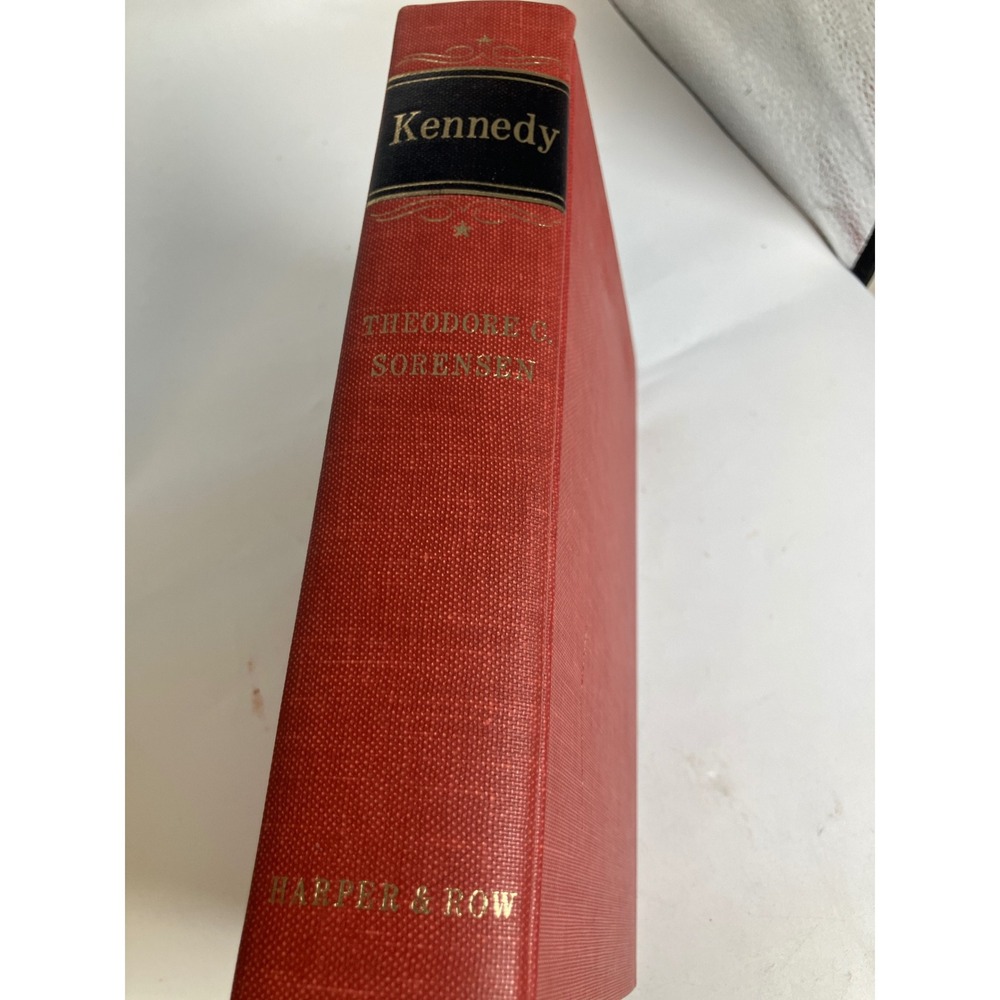 Kennedy‎ by Theodore Sorensen 1965 Hardcover Book Harper & Row Biography